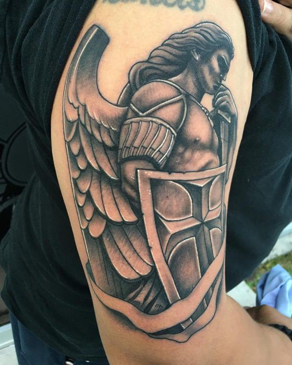 Saint Michael Tattoos 118