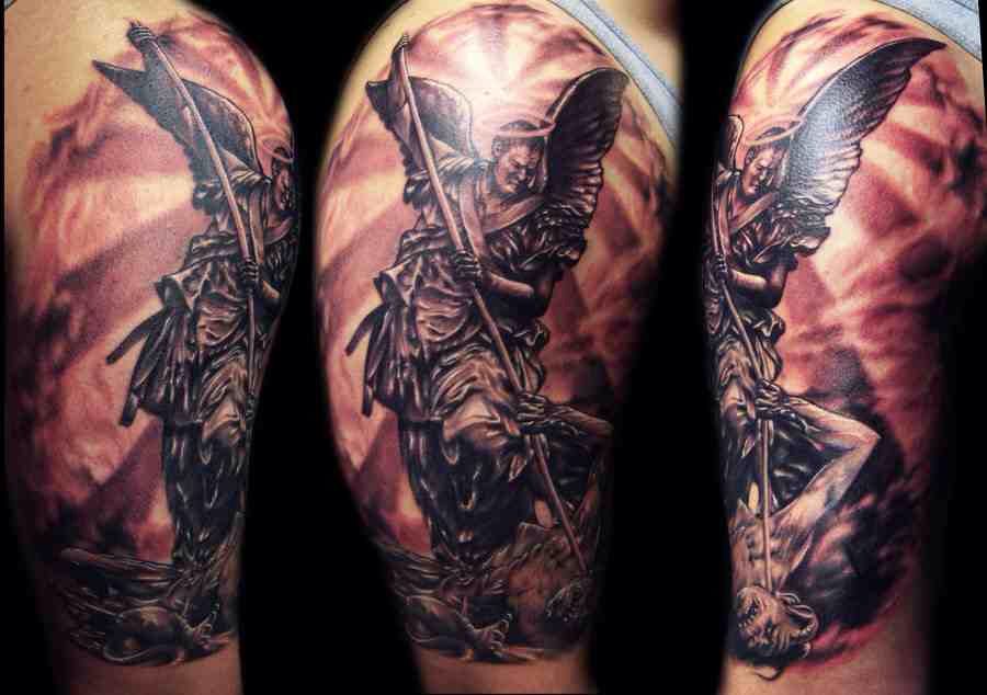 Saint Michael Tattoos 138