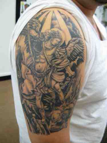Saint Michael Tattoos 152