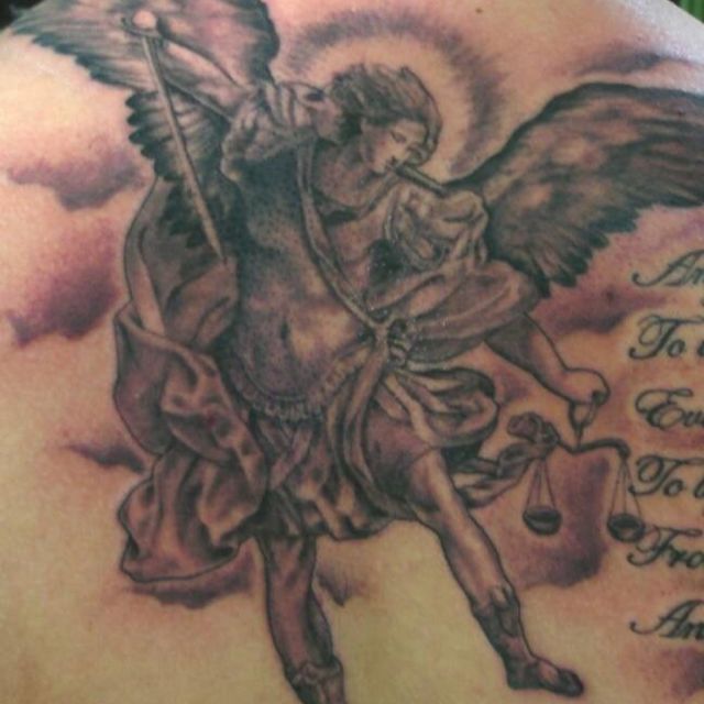 Saint Michael Tattoos 158