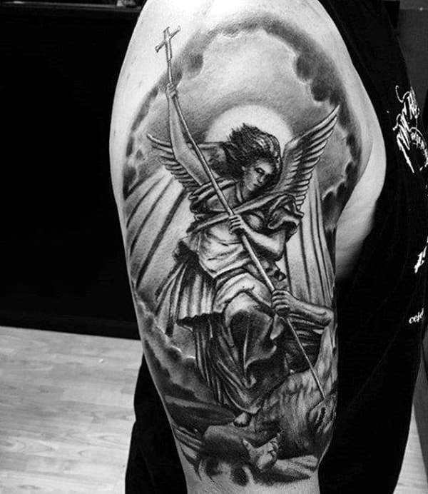 Saint Michael Tattoos 160
