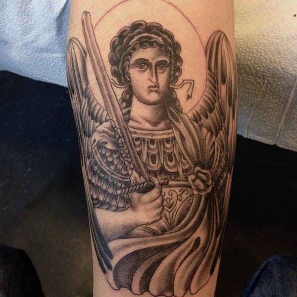 Saint Michael Tattoos 162