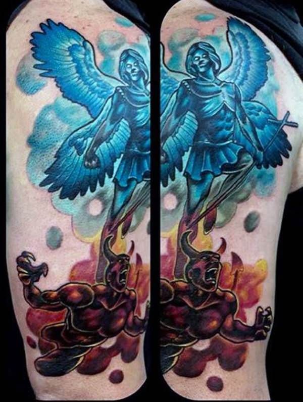 Saint Michael Tattoos 178