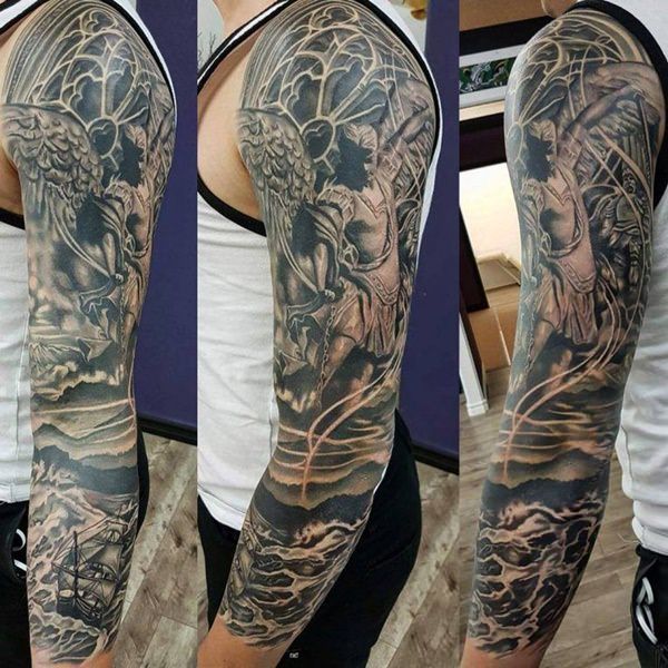 Saint Michael Tattoos 187