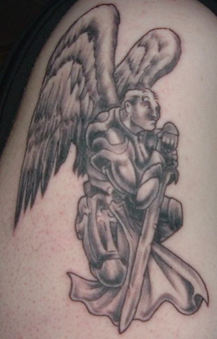 Saint Michael Tattoos 26