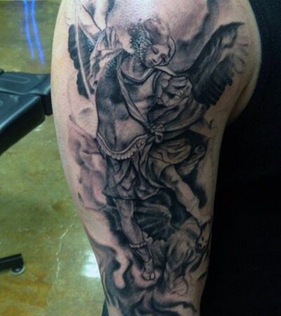 190+ Best Saint Michael Tattoos For Devoted Christians (2023 ...