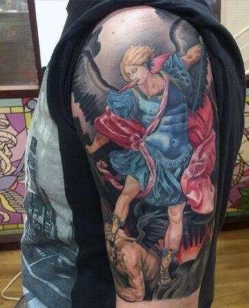 190+ Best Saint Michael Tattoos For Devoted Christians (2023