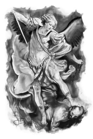 190+ Best Saint Michael Tattoos For Devoted Christians (2023 ...