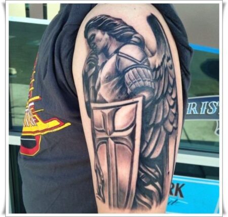 190+ Best Saint Michael Tattoos For Devoted Christians (2022 