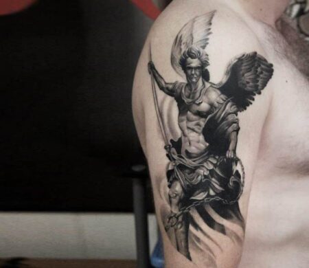 190+ Best Saint Michael Tattoos For Devoted Christians (2022