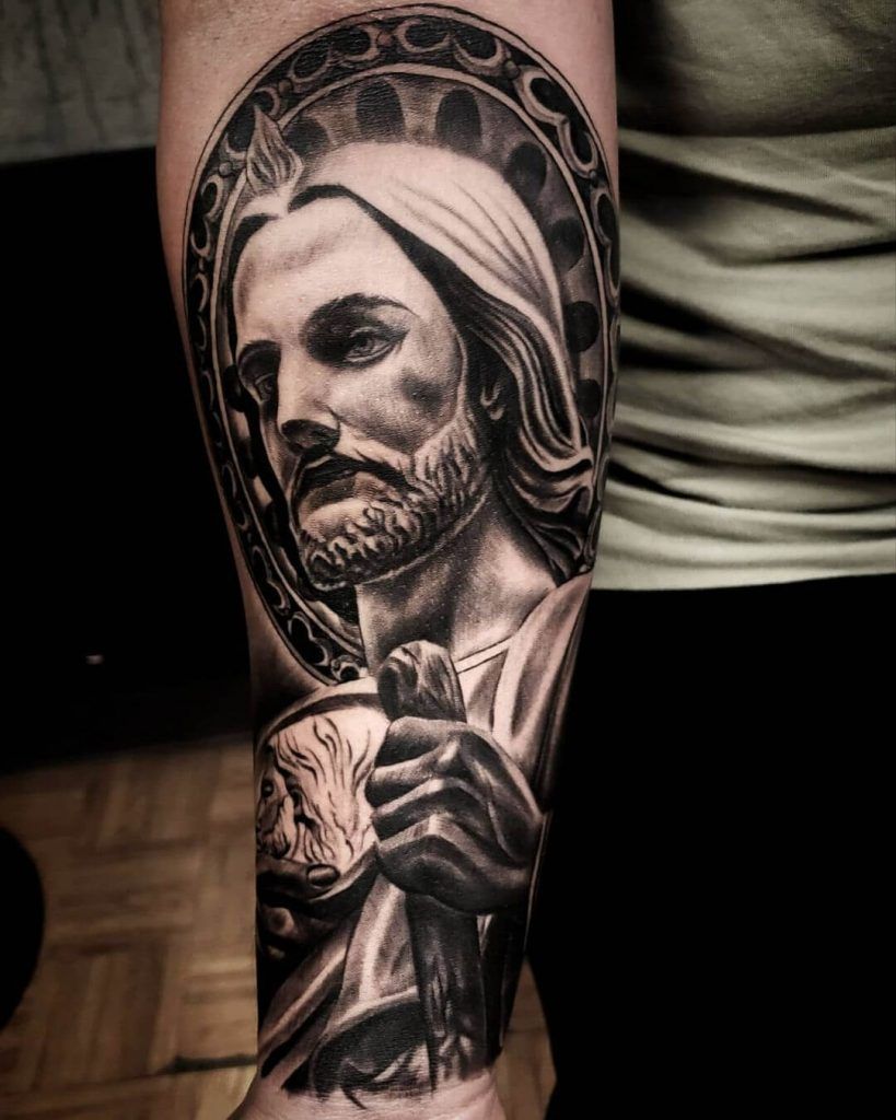Saint Michael Tattoos 61