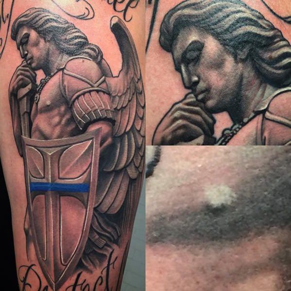 Saint Michael Tattoos 86