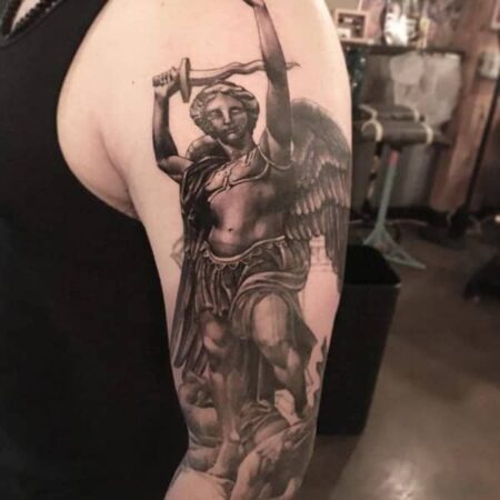 190+ Best Saint Michael Tattoos For Devoted Christians (2023 ...