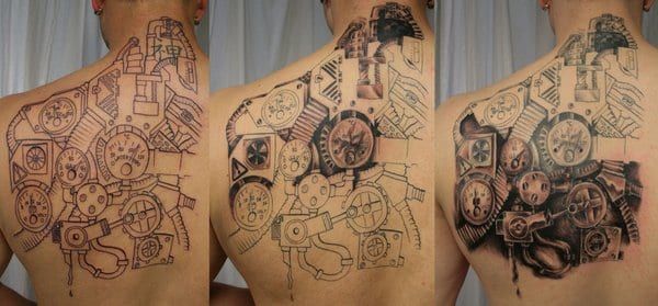 Steampunk Tattoos 118