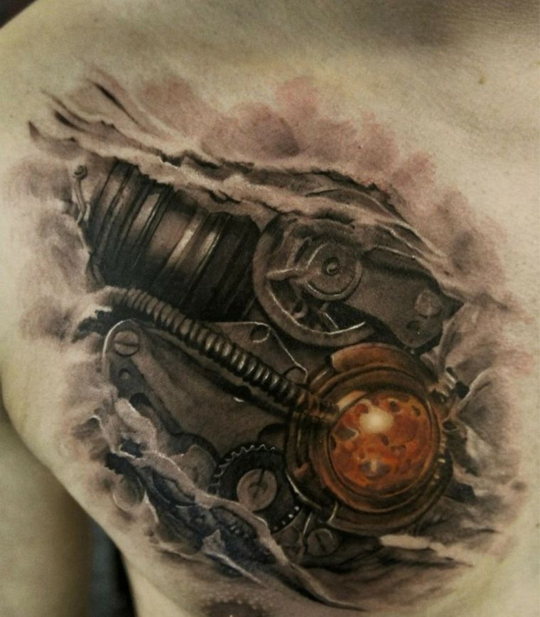 Steampunk Tattoos 144