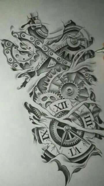 Steampunk Tattoos 164