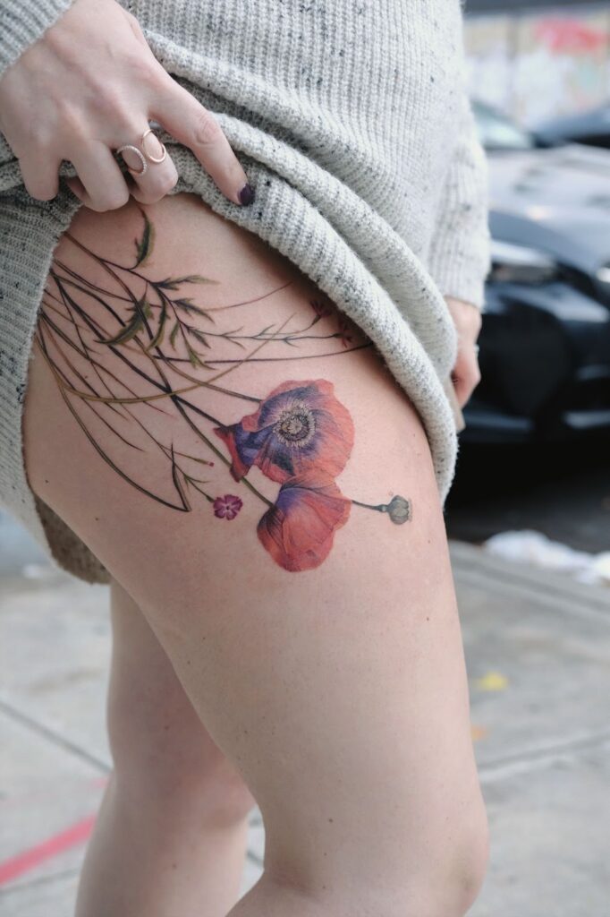 Flower Tattoo 3