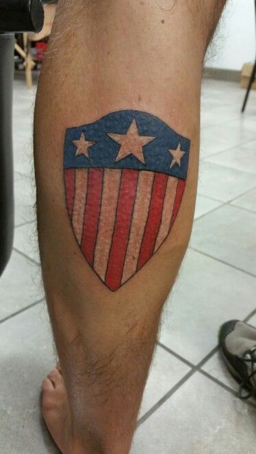 Captain America Tattoos 116