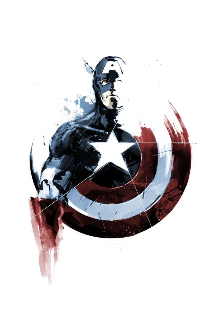 Captain America Tattoos 123
