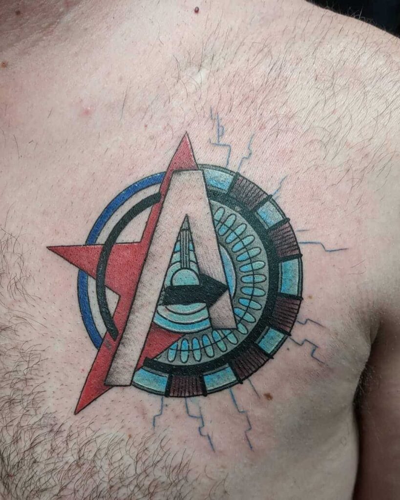 Captain America Tattoos 17