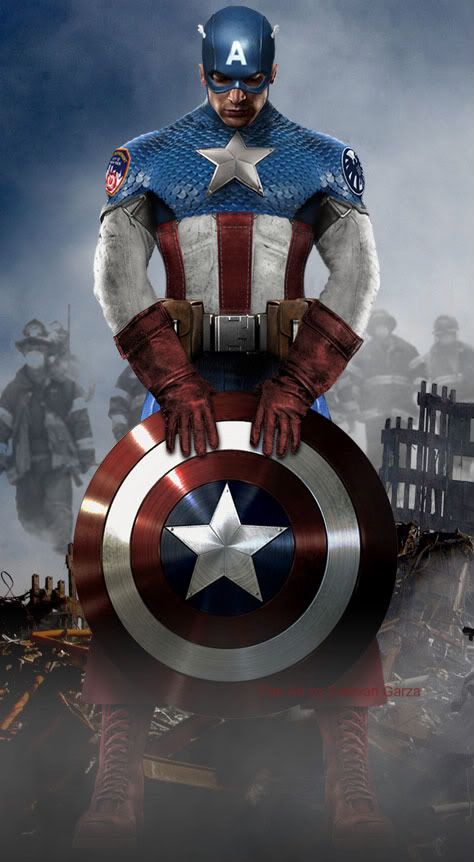 Captain America Tattoos 37
