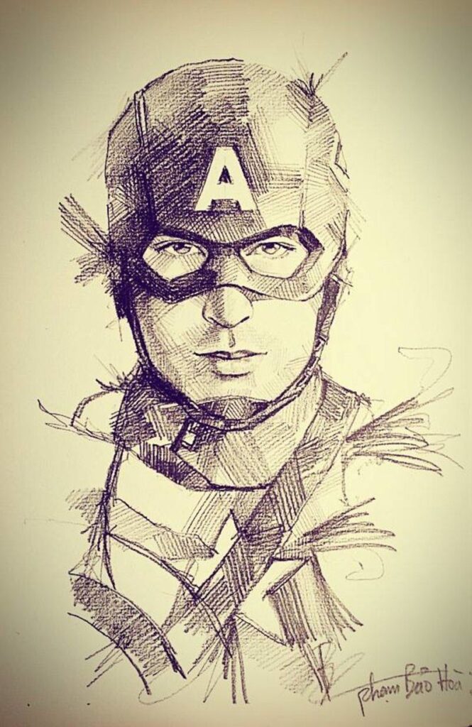 Captain America Tattoos 43
