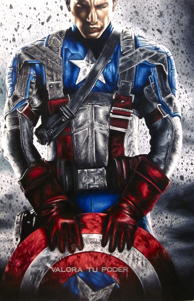 Captain America Tattoos 44