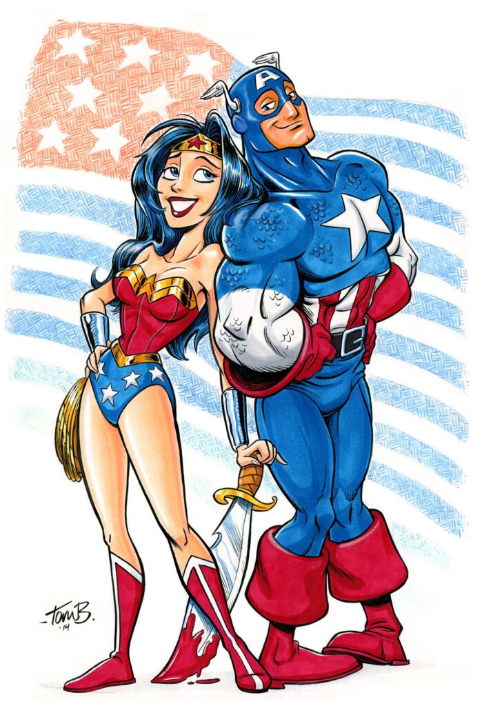 Captain America Tattoos 53