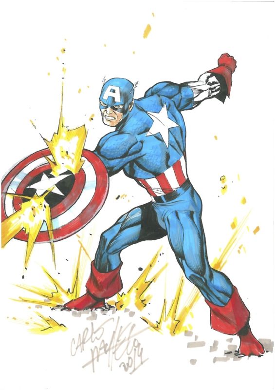 Captain America Tattoos 55