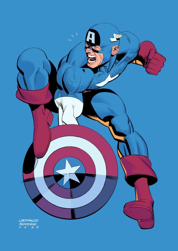 Captain America Tattoos 84