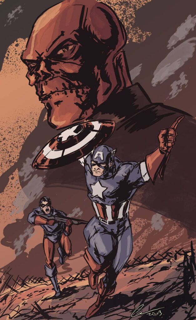 Captain America Tattoos 95