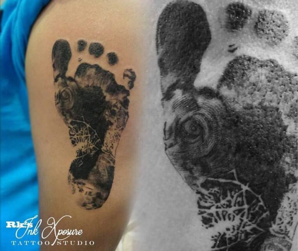 Footprint Tattoos 13