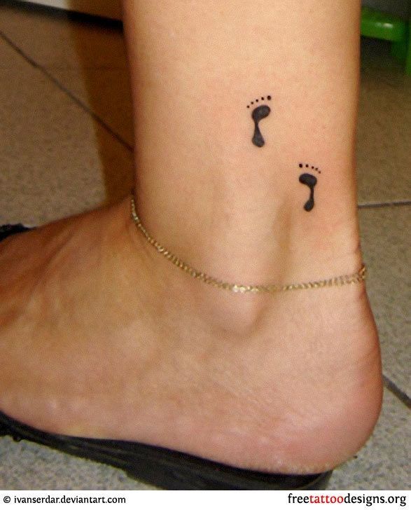 Footprint Tattoos 134