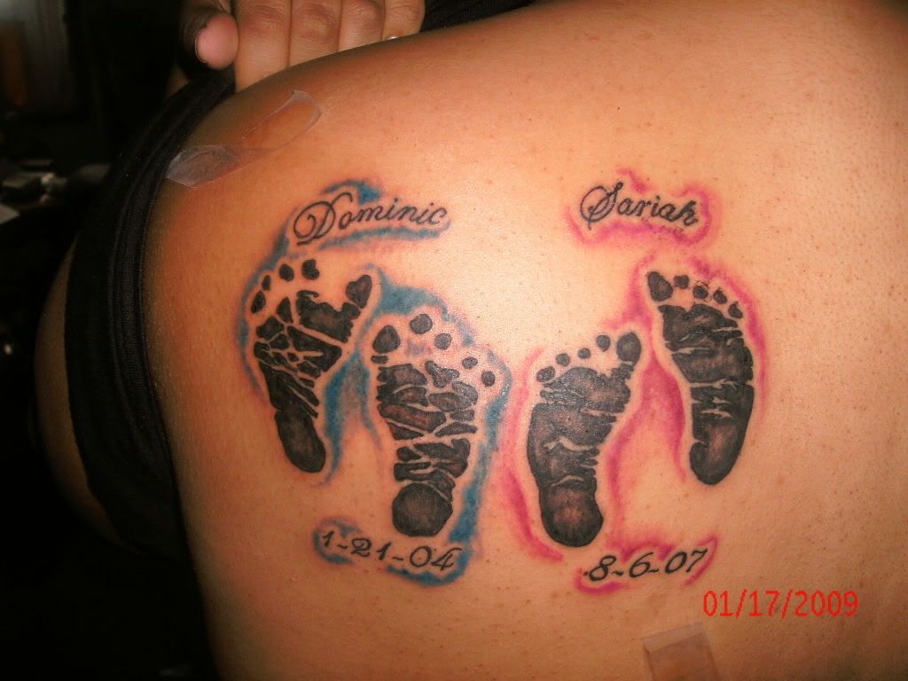 Footprint Tattoos 143