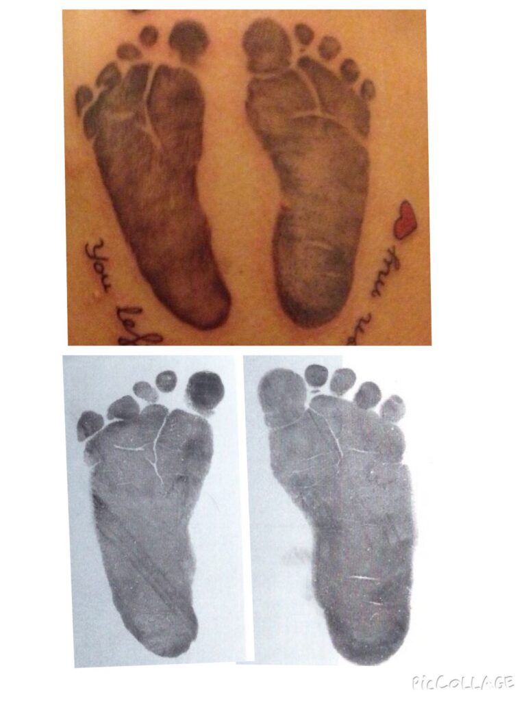 Footprint Tattoos 164
