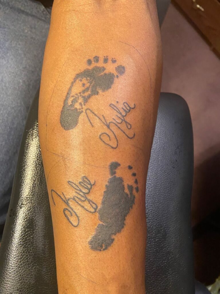 Footprint Tattoos 165