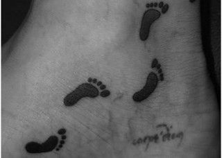 Footprint Tattoos 167