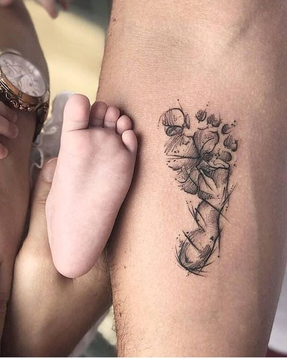 Footprint Tattoos 172