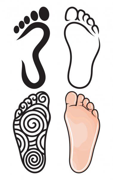 Footprint Tattoos 39