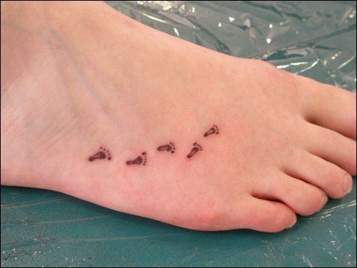 Footprint Tattoos 92