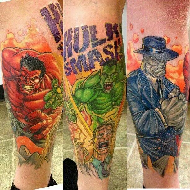 Hulk Tattoos 10