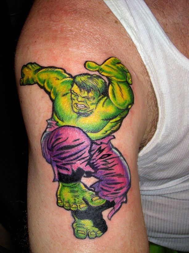 Hulk Tattoos 111