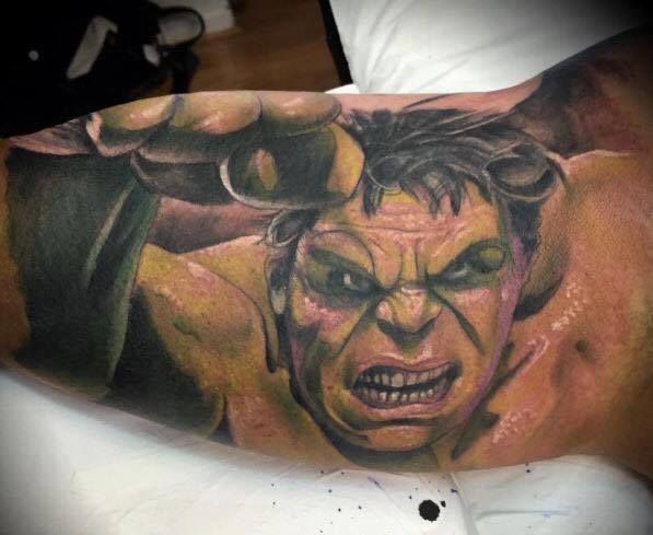 Hulk Tattoos 117