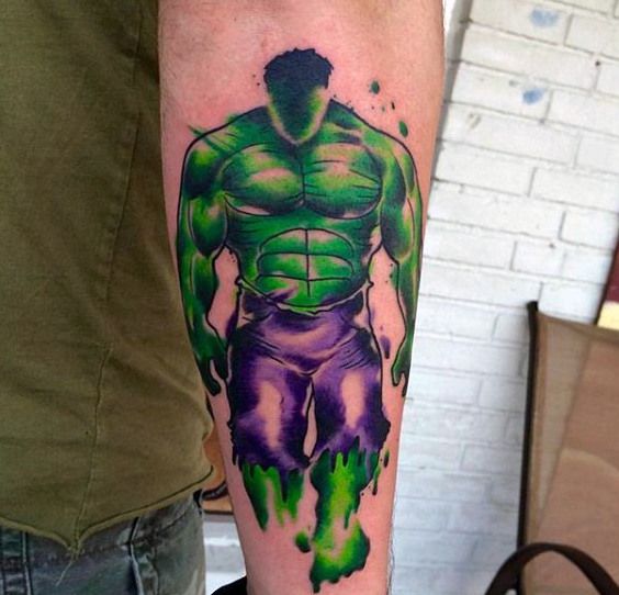 Hulk Tattoos 12