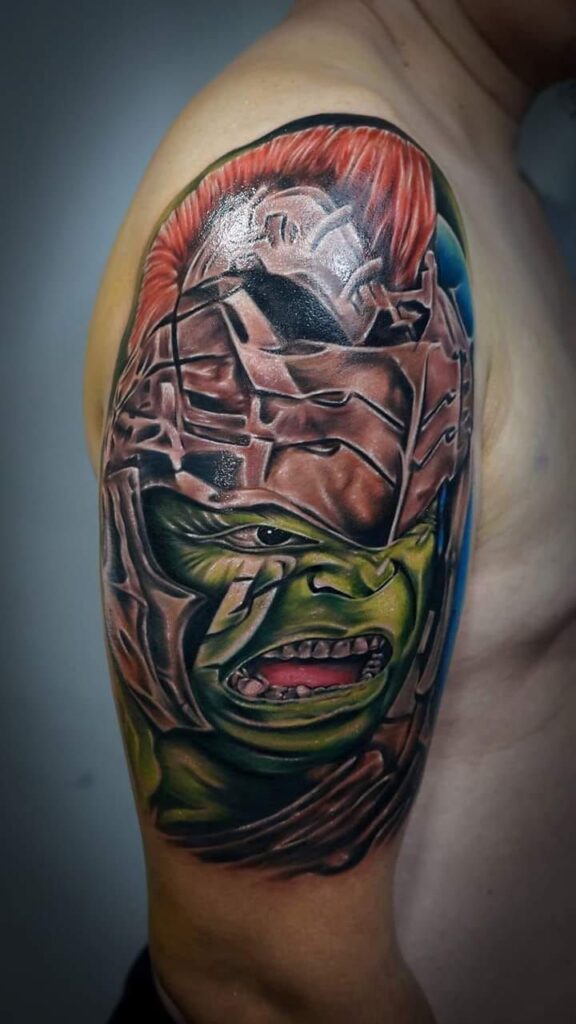 Hulk Tattoos 135