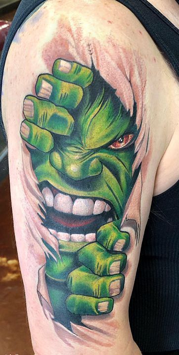 Hulk Tattoos 161