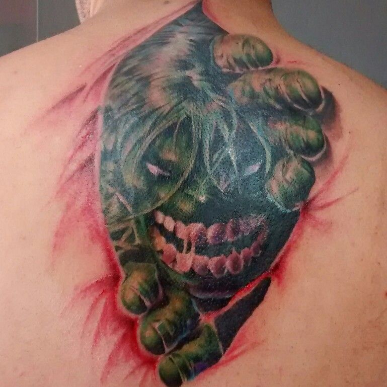 Hulk Tattoos 37