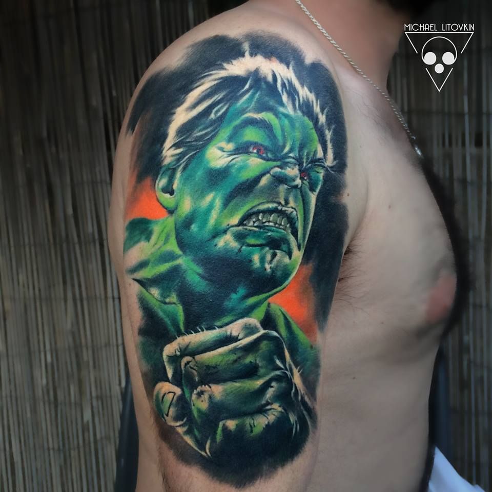 Hulk Tattoos 51