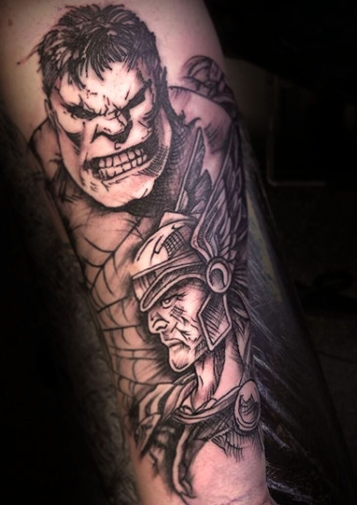Hulk Tattoos 88