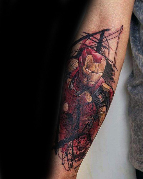 Iron Man Tattoos 119